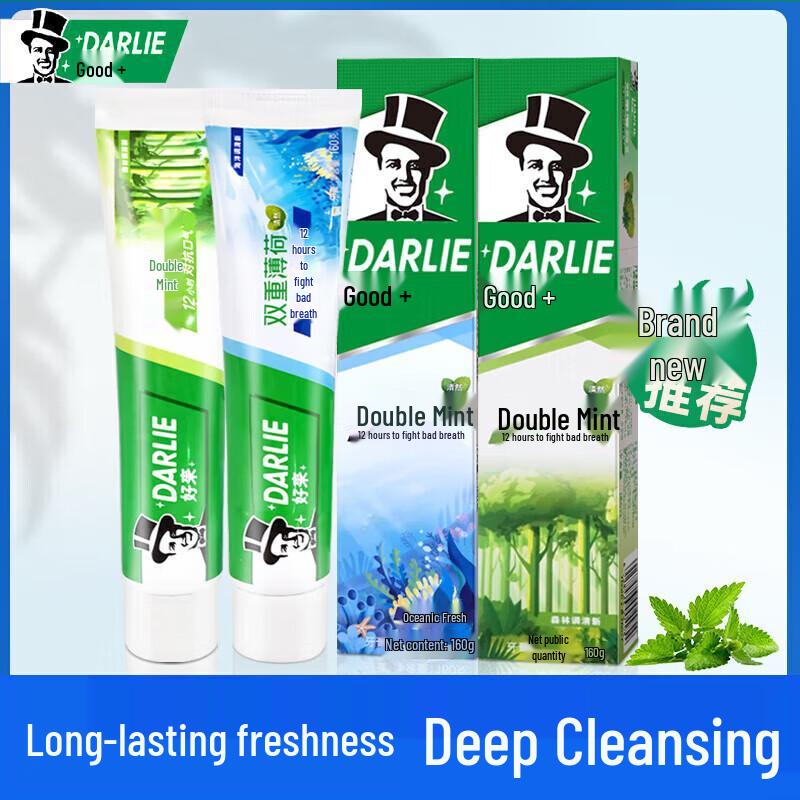 Darlie Double Mint Forest Fresh Toothpaste Twin Pack
