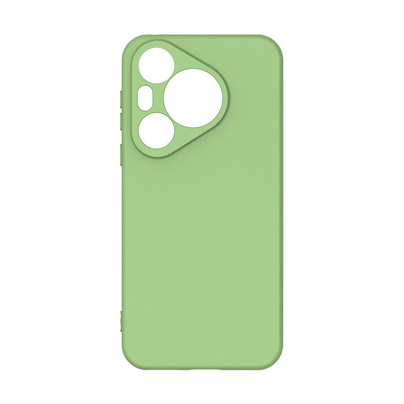 Applicable To Huawei Pura 90ULTRA Imitation Raw Liquid Silicone Mobile Phone Case Pura90 Solid Color Silicone Flocking Dirt-resistant