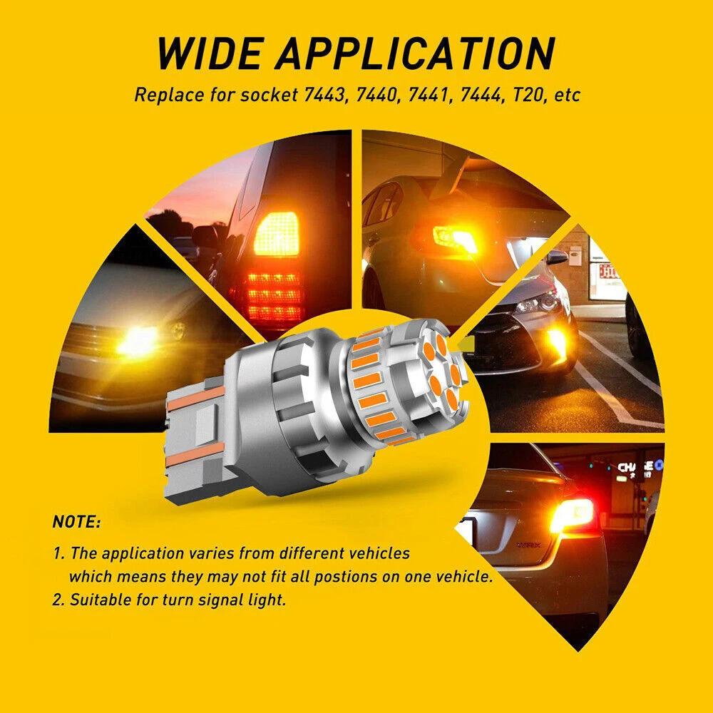 Car Lamp Accessories T20 7440 7443 Automotive Modified LED ODB2 Car Accessories