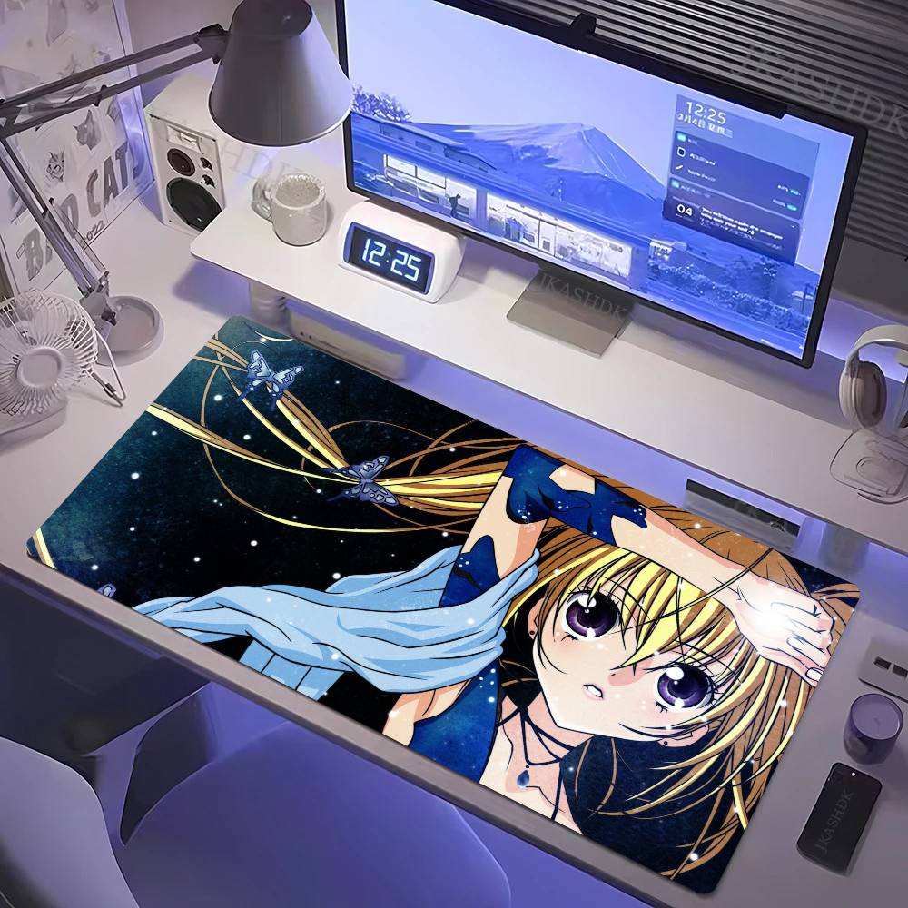Hoshina Utau Animation S-shugo Chara Mousepad Mouse Mat Desk Mat With Pad Gaming Accessories Prime Gaming XXL Keyboard Pad Pad