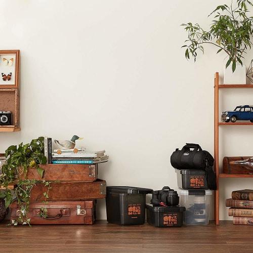 HAKUBA Moisture-proof Storage Case Dry Box NEO 5.5L Smoke KMC-39 Moisture-proof Cabinet Made In Japan Anti-mold Anti-humidity Stackable Desiccant Incl