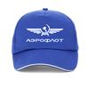 Aeroflot Russische Luftfahrt Pilot Luft- und Raumfahrt Flieger Baseballkappe Sommer Baumwolle Freizeit Mode Hip-Hop Hut Unisex Snapback Hüte