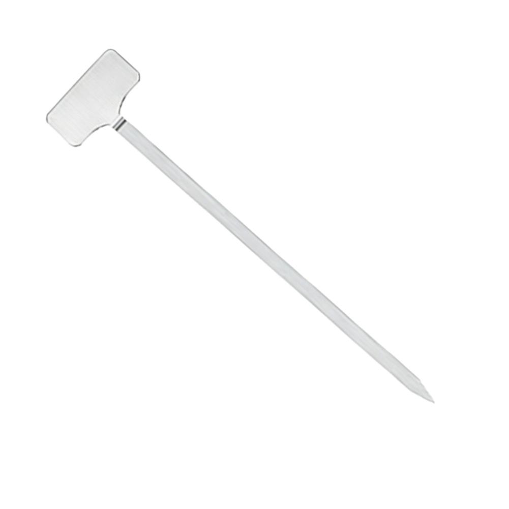 12pcs Plant Label Kit 201 Stainless Steel Garden Plant Label Set With Plastic Stakes For Marking Flowers Vegetables Herbs