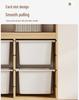 Children's Solid Wood Toy & Book Storage Shelf and Cabinet