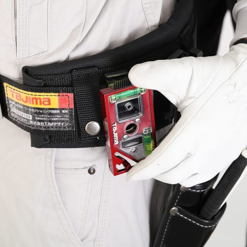 Tajima Sef System Detachable Level, Sef Electrician Level 93, Clear Red, SFDKL-C93R. Easy To Attach and Detach. Can Be Attached To a Belt Later. Easil