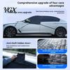 Ice Protection with Magnetic Edge Universal Car Windshield Snow Cover Thick Anti-Frost Sun Shade Quick Install Protector Magnets & Reflective