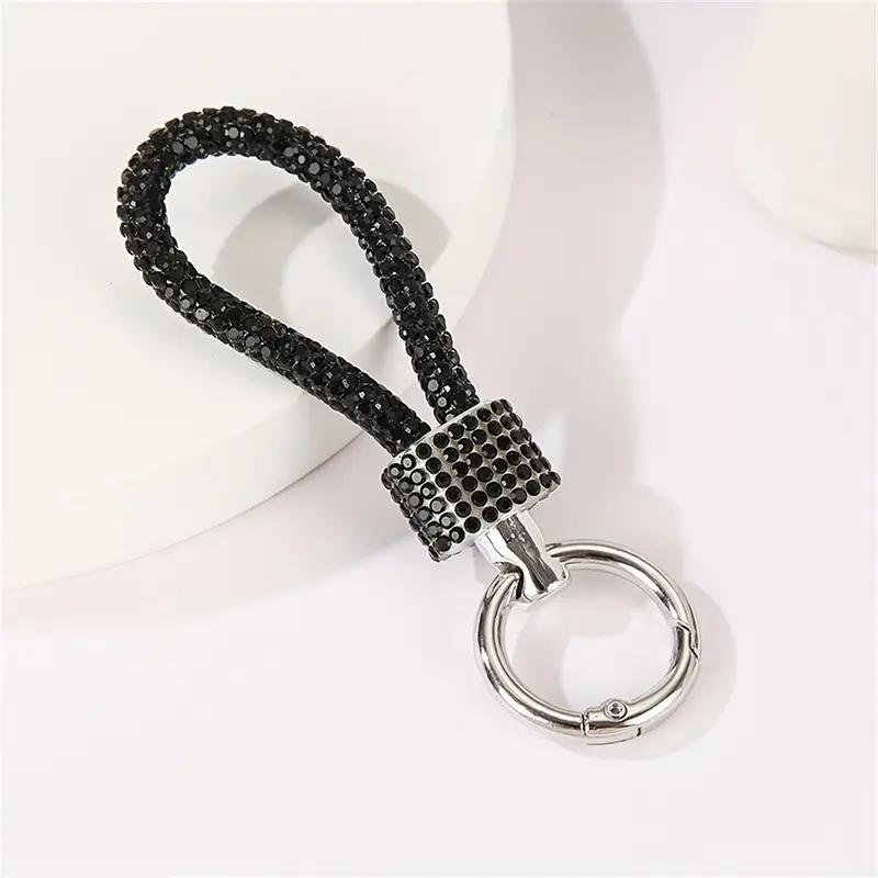 

WTEMPO Блестящий брелок со стразами для женщин Элегантные аксессуары для ключей, для мобильного телефона, багажной сумки. Идеально подходит для повседневного использования или особых случаев, 10pcs