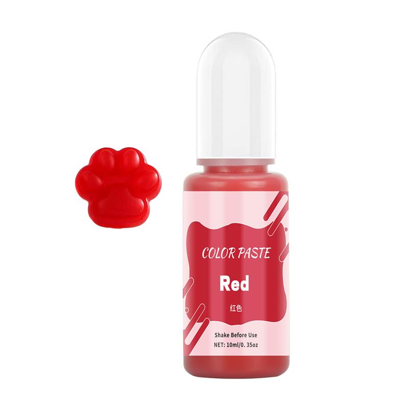 10ml Resin Molding Casting Pigment Arts Crafts Water-Based Paint Colorant For Latex Paint/Gypsum/Cement Dyeing