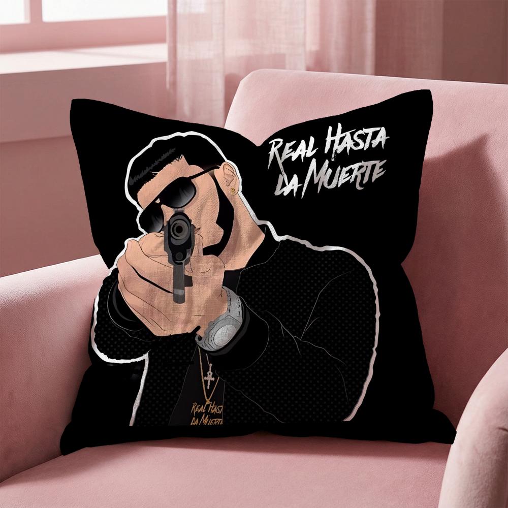 

Rapper A-Anuel AA Cushion Cover Multi-Scene Pillow Cover for Home & Car - Reversible, Soft & Durable for Daily Use 30cmx30cm