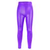 Leggings da Ballo e Yoga per Bambini in Lamina Dorata Lucida: Alta Elasticità, Traspirante