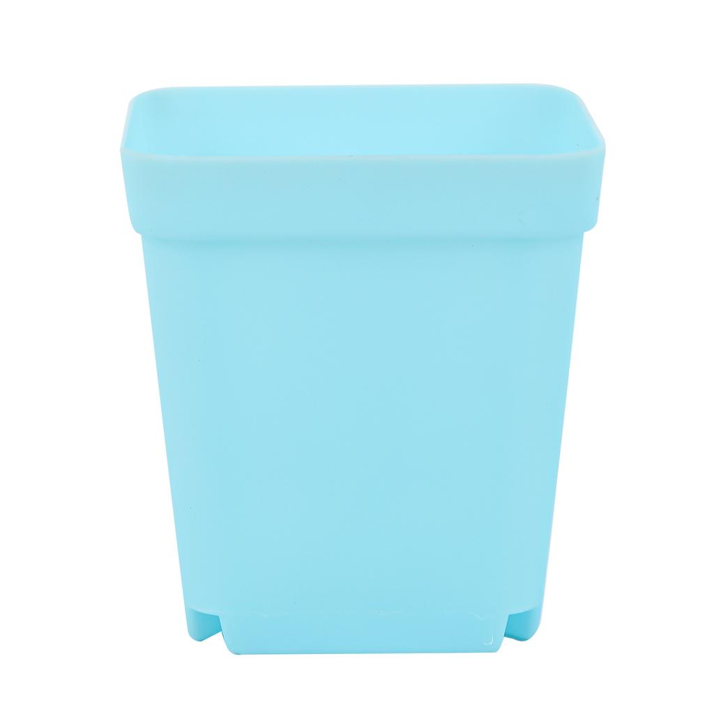 10PCS Gardening Mini Small Square Pot Seven Colors Flower Pot Succulent Pot Little Black Square Plastic Pot Seedling Tray TMZ