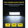 LED License Plate Lights Bright White Tag Lamp Assembly Replacement Compatible With Dodge 2015- Charger, 2015- Challenger, 2015- Chrysler 300 & 2017-