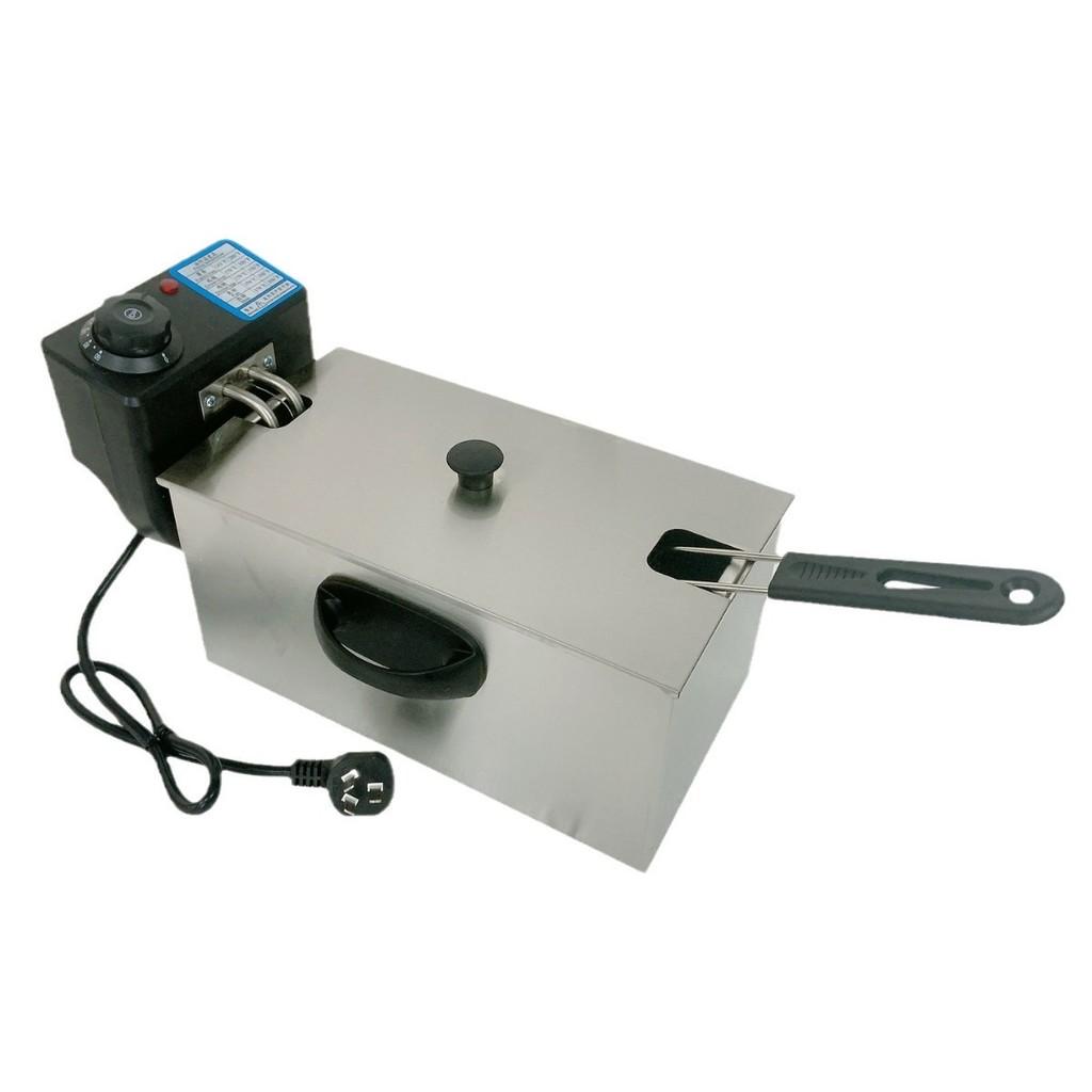 Large Capacity Electric Fryer Desktop Precision Temperature Control Oil Fryer Kitchen Multifunctional French Fry Machine