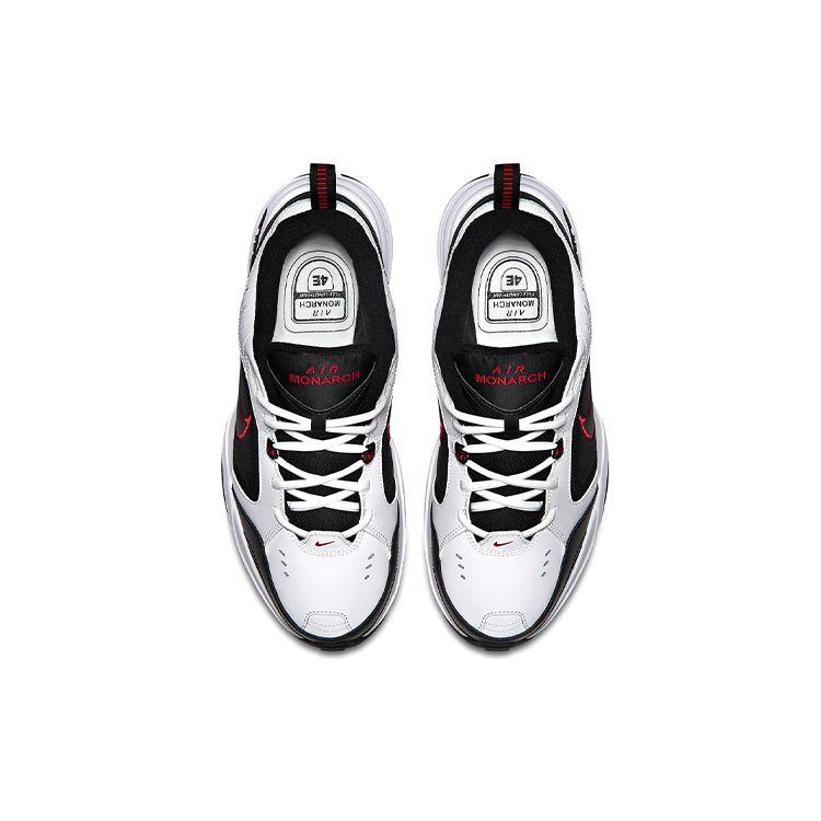 Nike Air Monarch IV White Varsity Red Men Sneakers Black-Varsity-Red 416355-101