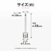 XuJJJJunB Air Needle Set of 10 Metal Silver Ball Replacement