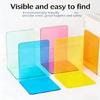 Acrylic Books Holders Table Picture Album Holders for Displaying Books Books Stand, Elegant Design Bookends Bookshelfs