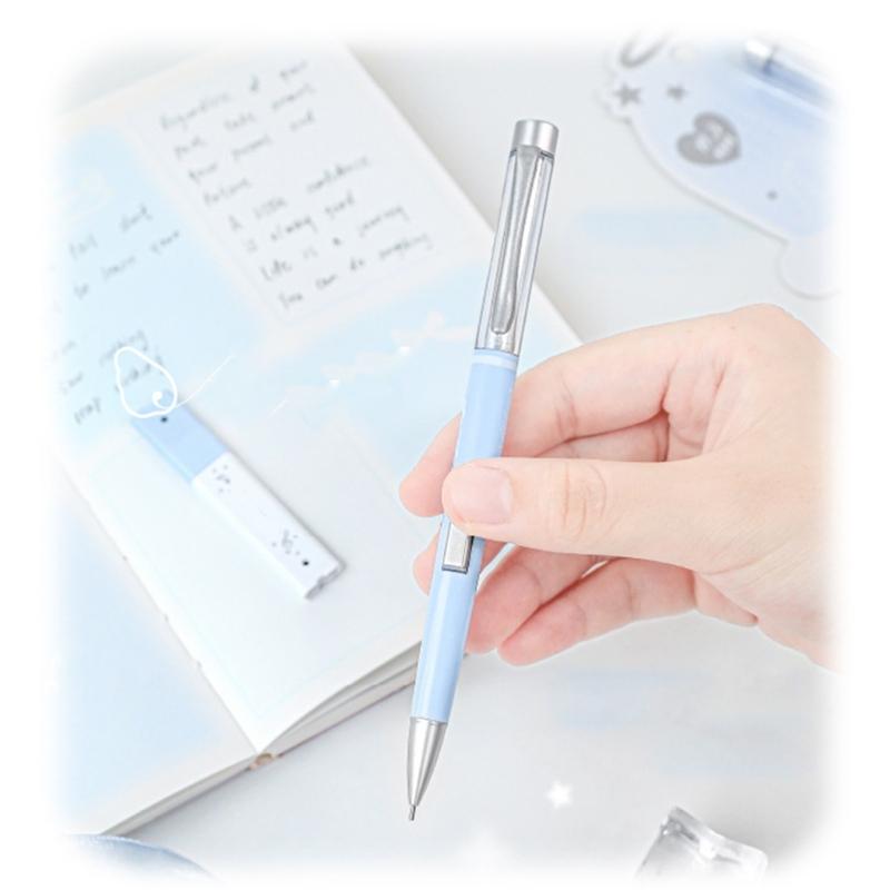 Automatic Writing Pencil Mechanical Pencil with 0.5mm Refills For Technical Drawing And Daily Note Taking Sketching