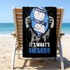Birming-ham Football Club Printed Beach Towel, Super Soft Microfiber, Perfect Gift Birthday, for Pool, Beach, Travel, for Family and Friends