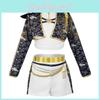Kpop Demon Hunters Rumi Childrens Sequin Stage Costume With Short Pants For Dance Performances