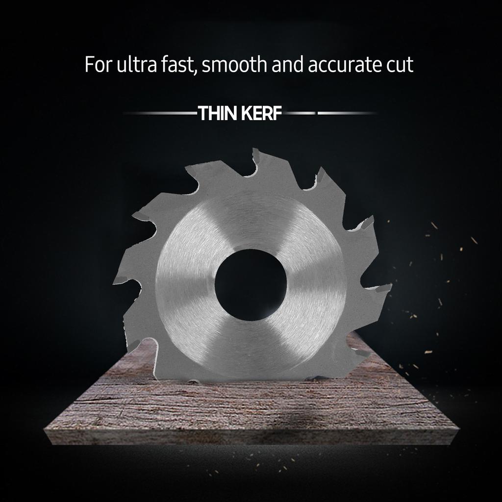 Chainsaw Blade Set  4PCS  Contains  2.5in Diameter 63mm Resin Saw Blade & Diameter 60mm Emery Saw