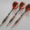 24g High-End Stainless Steel Darts with Hand-Painted Lines, 160mm Length, Set of 3