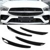 4Pcs/Set Front Bumper Fog Light Grille Cover Trim Replacement for Mercedes CLA C118 CLA180 CLA200 CLA250 W118 Fog Lights Frame