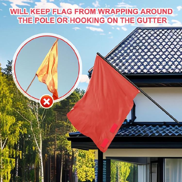 8 szt. Wytrzymałe Magnetyczne Obciążniki do Flag Silikonowe Obciążniki do Zasłon do Flag Zewnętrznych Flagi Ogrodowe Niezawodna Odporność na Wiatr