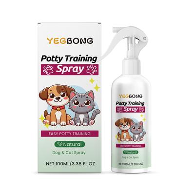 Pet Potty Training Spray, Pet Toilet Training Aid for Dogs & Cats, Help Prevent Random Urinating & Defecating
