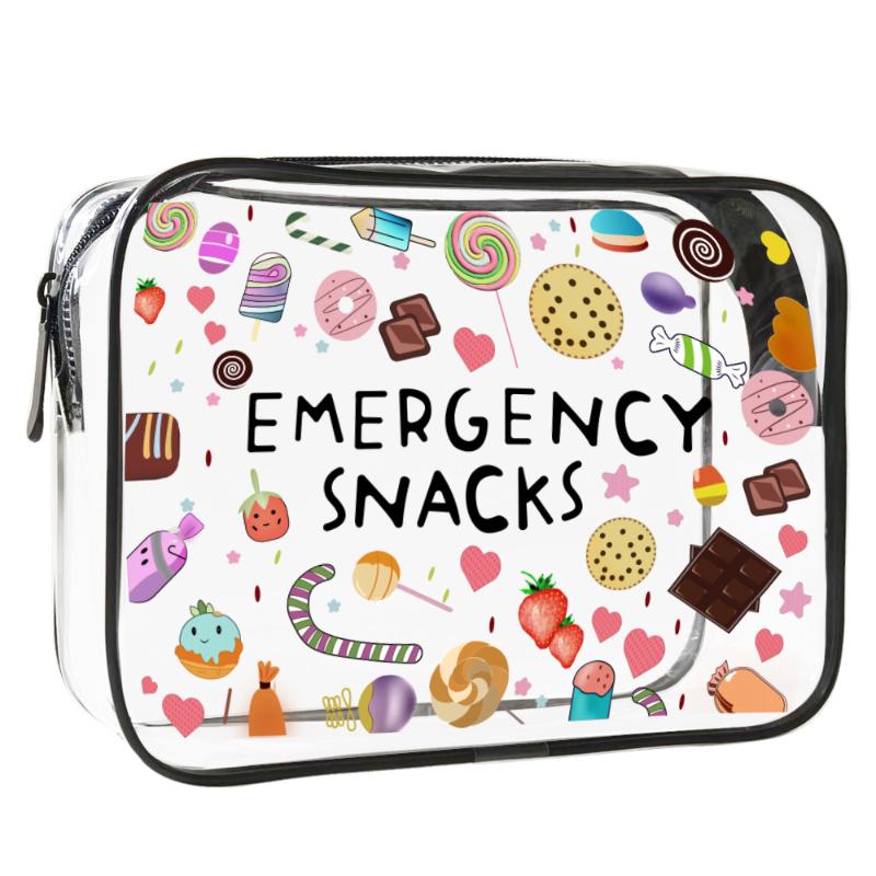Clear PVC Cosmetic Storage Pouch