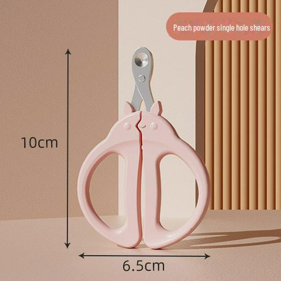 

Щипчики для кошачьих когтей для начинающих: Круглые отверстия для предотвращения царапин и укусов Nail Clipper