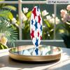 2D Flat Retro Aluminum Wall Decorations In Various Sizes. Featuring A Patriotic American Independence Day Theme with Red, White, and Blue Stars