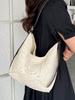Stylish Large-Capacity Woven Beach Bag - Versatile Fashion and Daily Commute Underarm Accessory