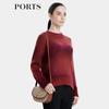 PORTS Women's Autumn/Winter Knitted Turtleneck Sweater