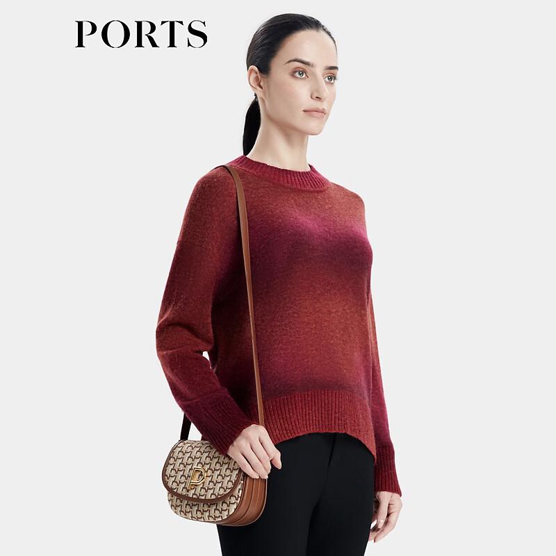 PORTS Women's Autumn/Winter Knitted Turtleneck Sweater