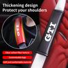 2026 Hot Sticker Car Seatbelt Shoulder Protector Cover Carbon Fiber Safety Belt Shoulder Cover Padding Pad For VW Volkswagen GTI