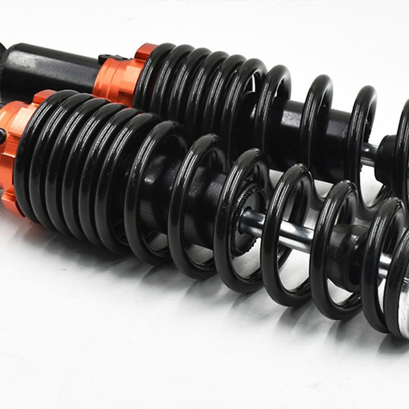 2pcs Motorcycle Rear Shock Absorber Universal Suspension Damper for Electric Motorbikes Scooters 25cm 9.84in