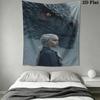 Game of Thrones Wall Tapestry Aesthetic Wall Hanging Printed Fabric Blanket Decorative Tapestries for Bedroom Living Room Home Decor