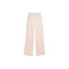 Puma Classics+ Relaxed Sweatpants Solid Color Letter Embroidery Design Mid-Waist Drawstring Casual Pants Women Bottoms Peach 626045-64