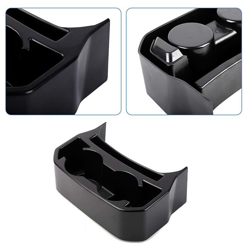 Rear Seat  Water Cup Holder Storage Box Organiser Container For Jeep Wrangler JL ,For JT Gladiator 2018 Up Car Interior Acessories