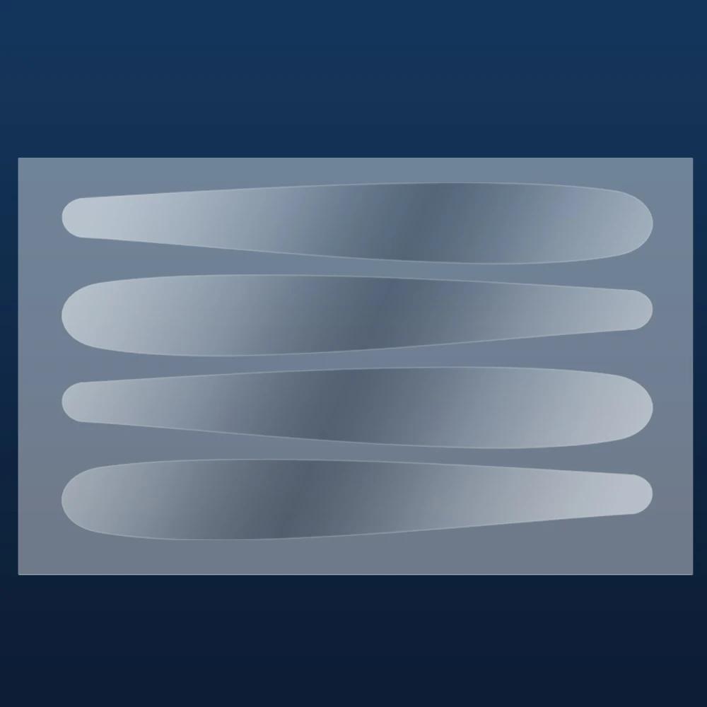 Car Sticker 2025 Hot 4/8Pcs PVC Car Door Bowl Handle Transparent Protector Film Sticker For Ford Focus Mondeo Escape Fiesta Ecos