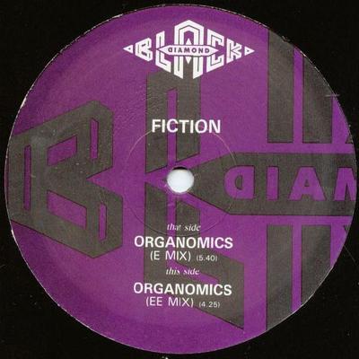 12inch Record FICTION FACTORY - Organomics PWLT225 BLACK DIAMOND 1992 UK Dance & Electronica Used