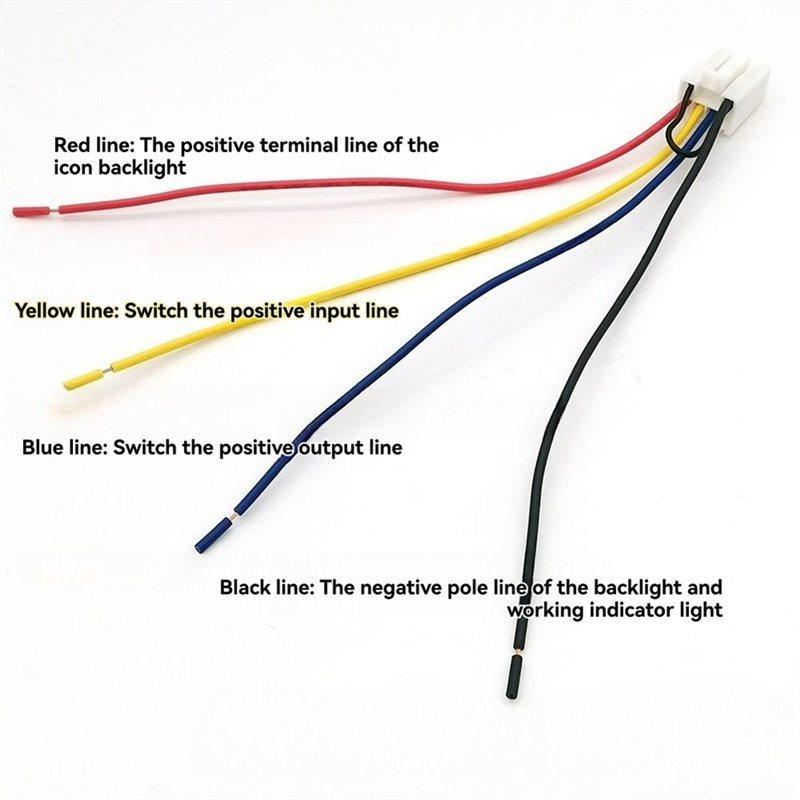 For Jimny 2010-2015 Car Front Fog Light Switch Button With Wire Accessories