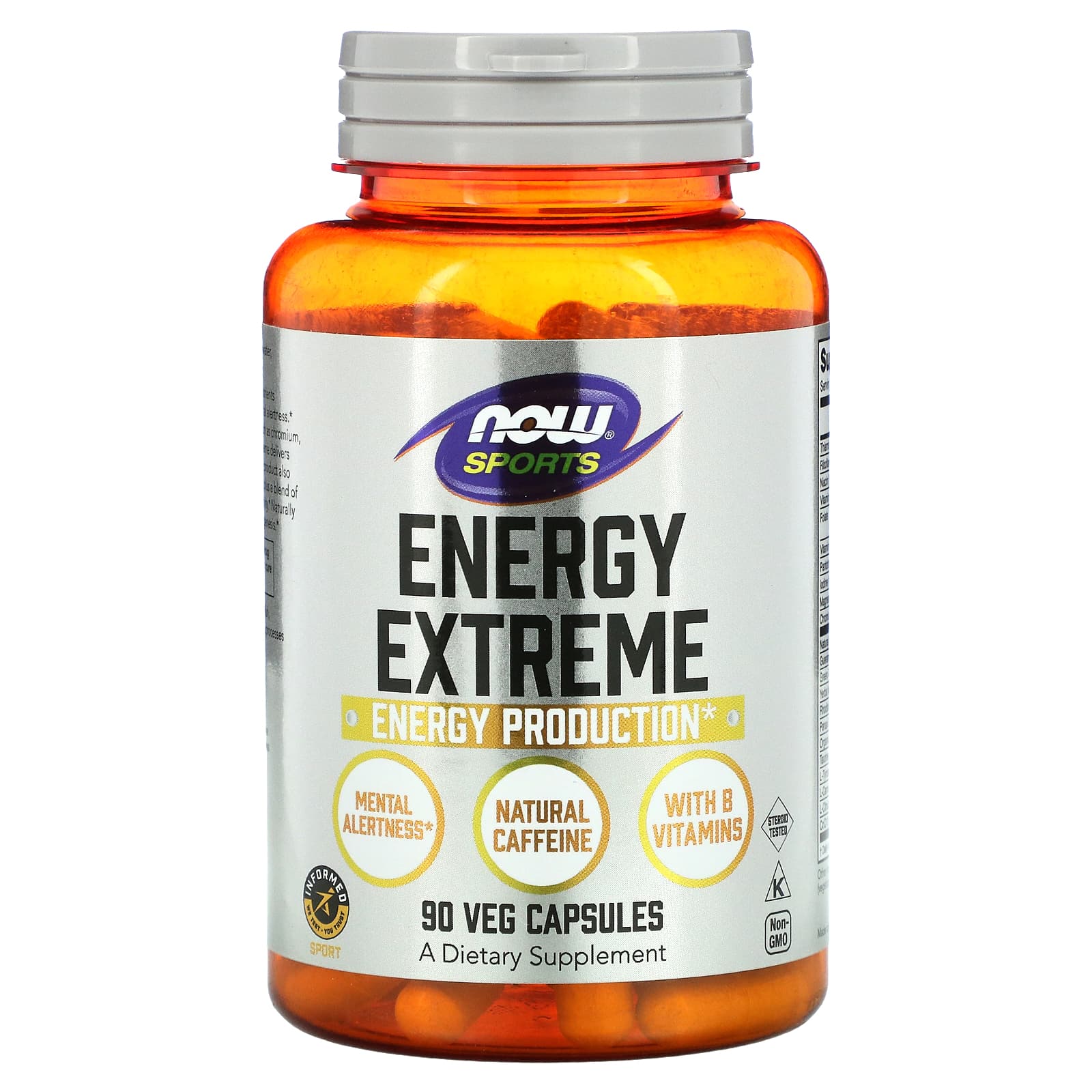 

Sports Energy Extreme Veggie Capsules 90