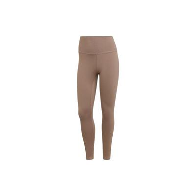 Solid Color Logo High Waist Tight Fitness Pants Women Pants Brown HD4422