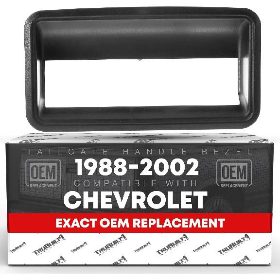 Tailgate Bezel - Compatible with 1988-1999 C1500, K1500, C2500, C3500,Trim Bezel