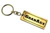 GranAce Gold Black Double Ring Acrylic Original Keychain Late Custom Parts A-607-1 & (Early & Model)