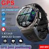 2025 New GPS Smart Watches Premium Military Smartwatch Men Compass Altimeter 10ATM Waterproof 170 Sport Modes Built-in GPS BT Call