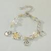 Punk Style Hollow Four Pointed Star Couple Bracelet for Women Men Creative Design Handmade Guitar Heart Bangle Y2K Jewelry Gift