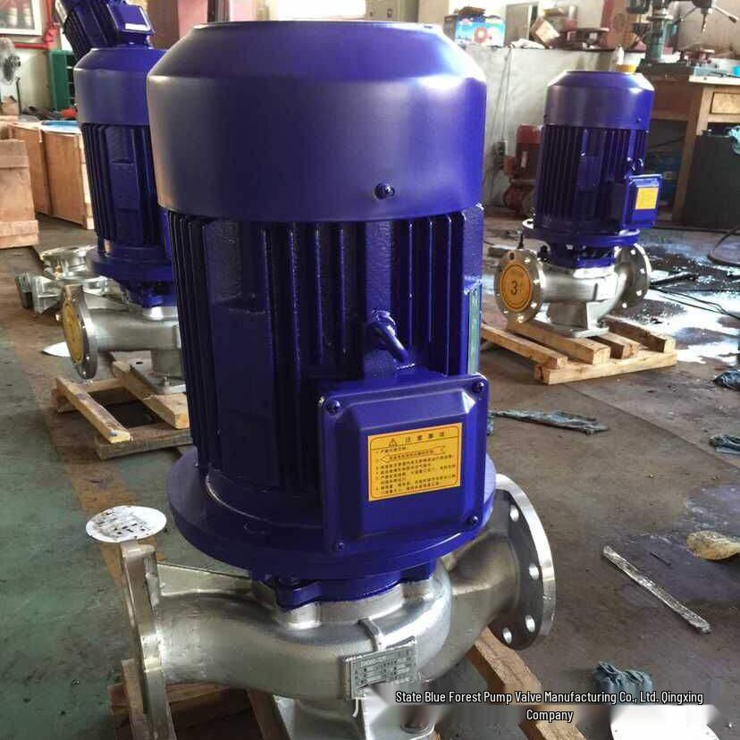 IHG32-200A Vertical Chemical Corrosion-Resistant Pipeline Centrifugal Pump