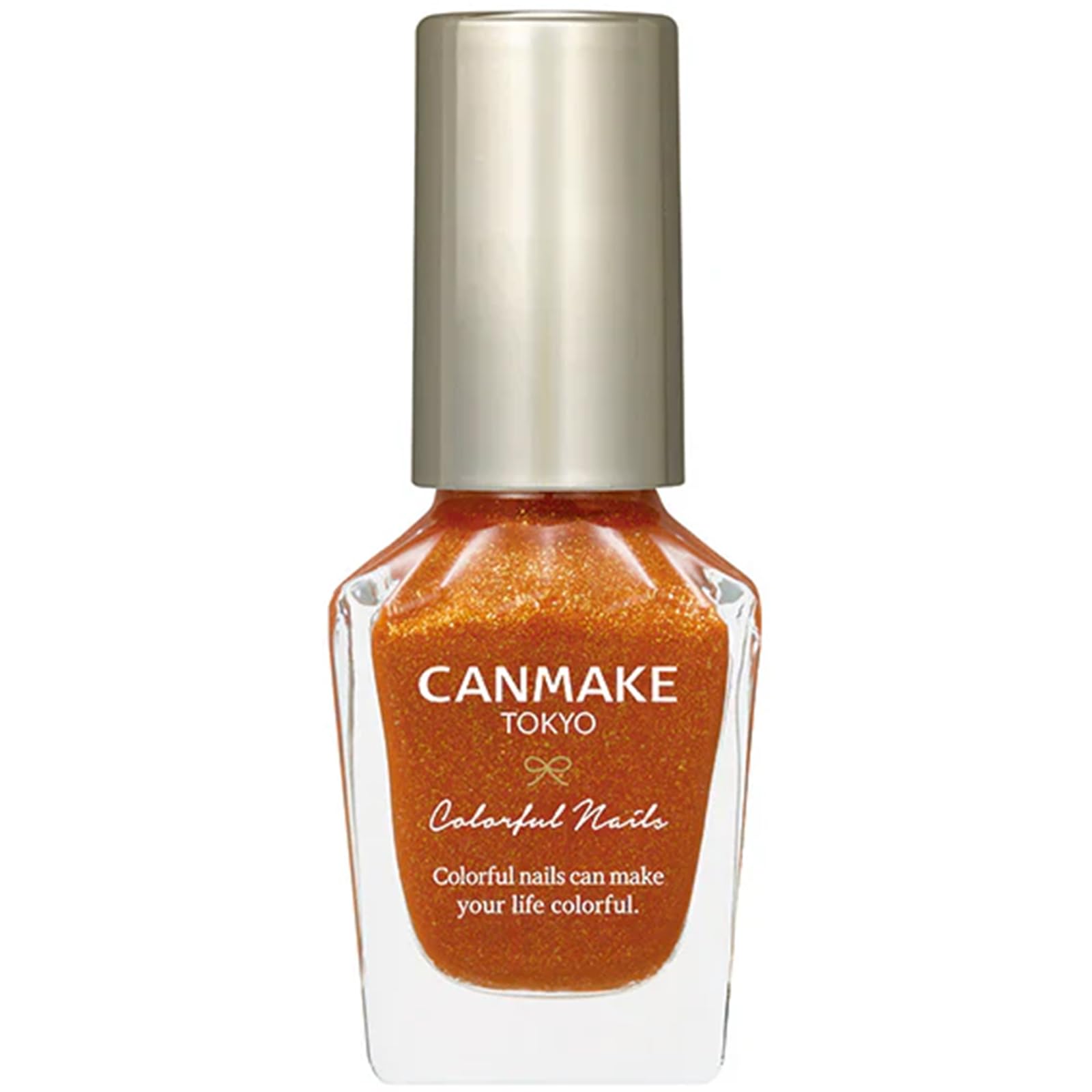 Canmake Colorful Nails N100 Friendship Bracelet 8ml Nail Polish High Color Quick Orange - Payoff, Drying,